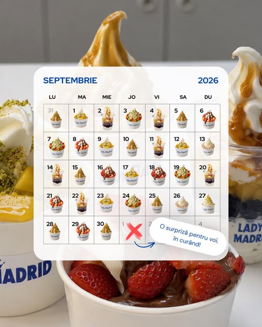 Frozen yogurt cremos Lady Madrid