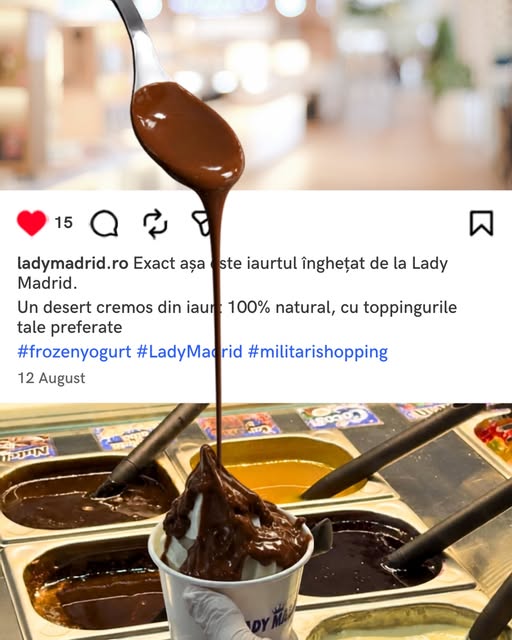 Fructe și toppinguri Lady Madrid