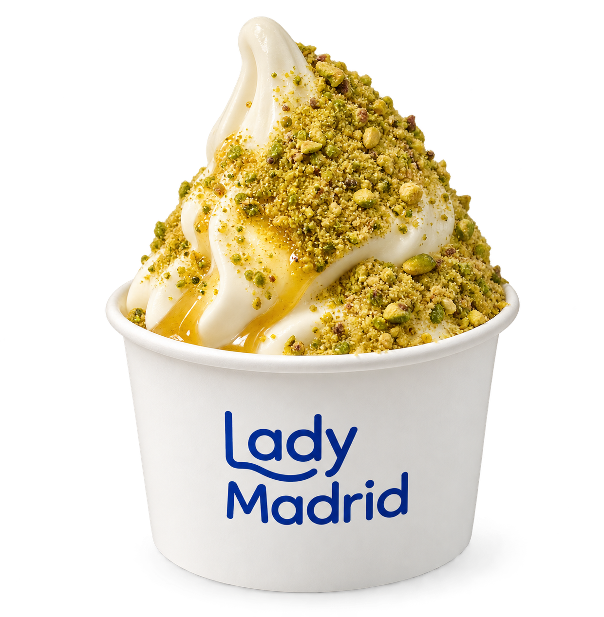 Frozen yogurt cu fistic